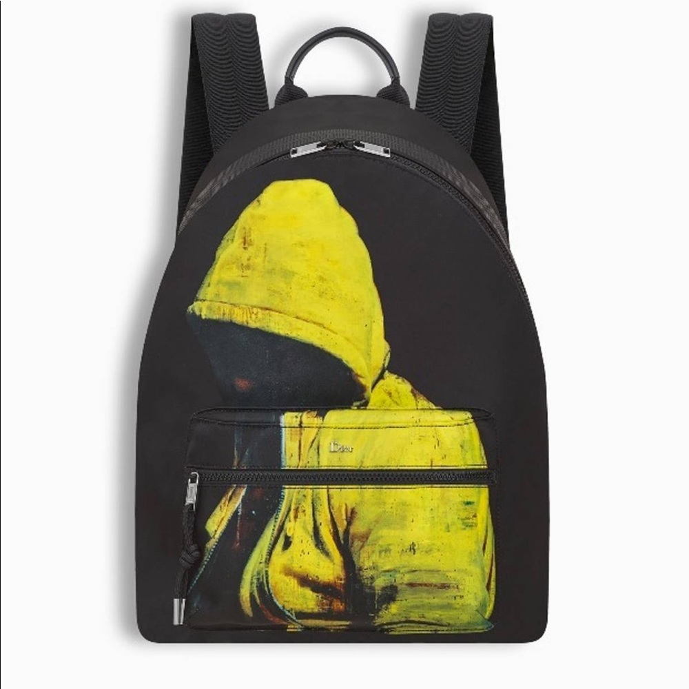 Christian DIOR backpack francois bard painting